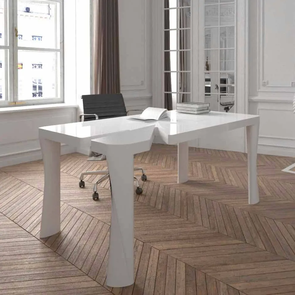 Design Schreibtisch aus Solid Surface® für das Büro Punk