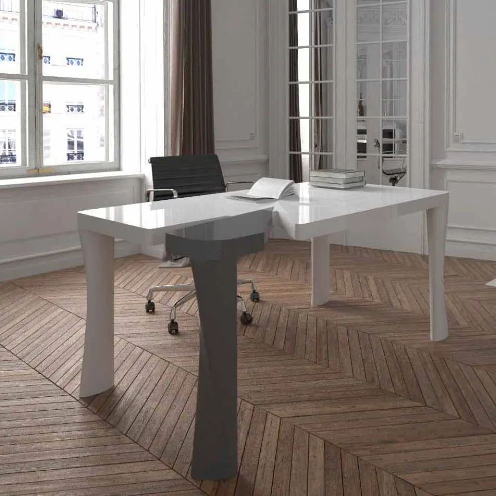 Design Schreibtisch aus Solid Surface® für das Büro Punk