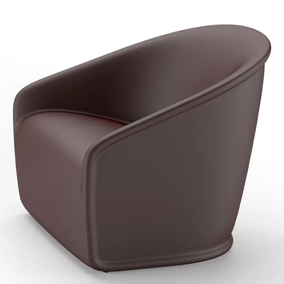 Gartensessel aus Polyethylen Made in Italy Modernes Design - Juli