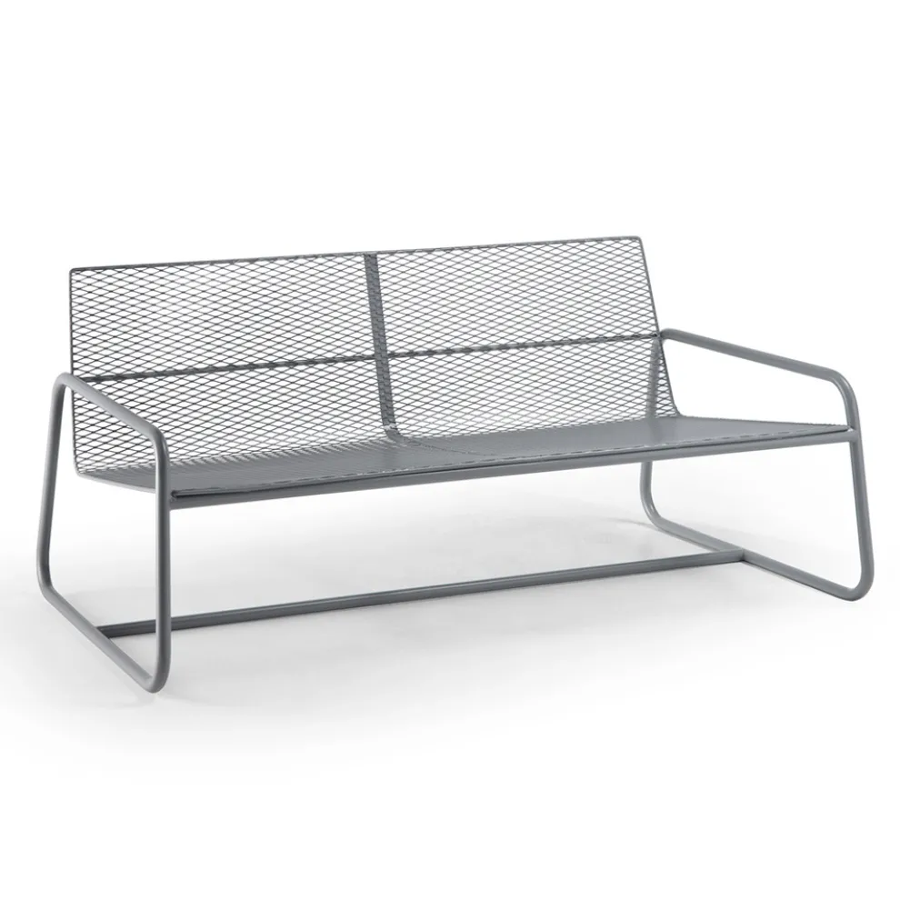 Metallsofa für den modernen Garten Hochwertige Made in Italy - Karol