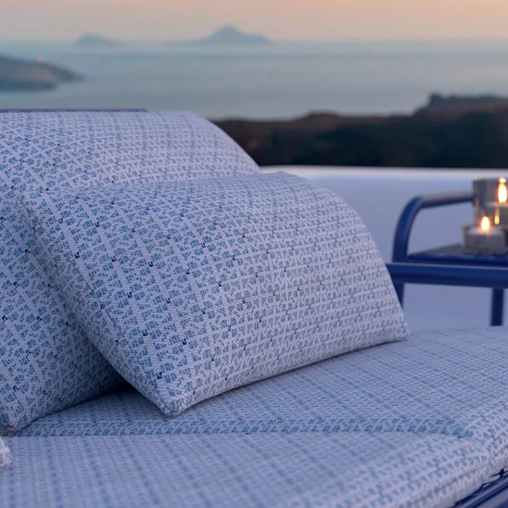 Metallsofa für den modernen Garten Hochwertige Made in Italy - Karol