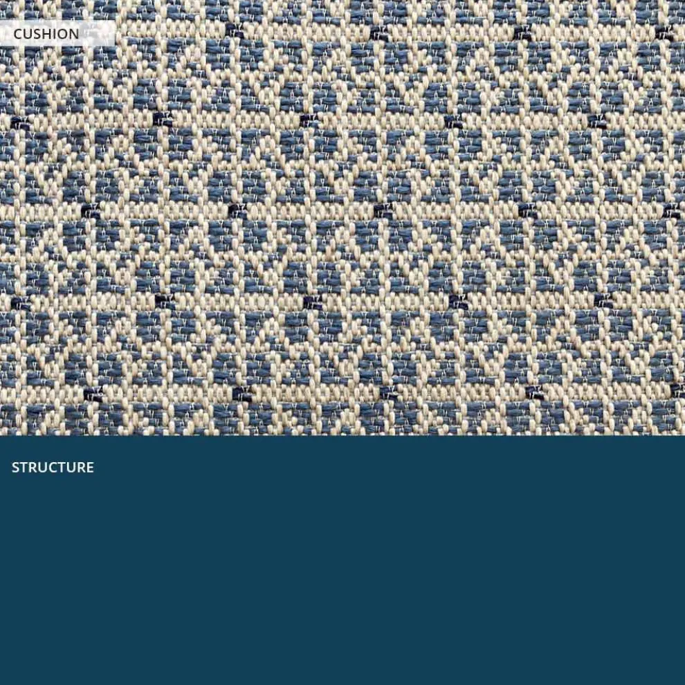 Metallsofa für den modernen Garten Hochwertige Made in Italy - Karol