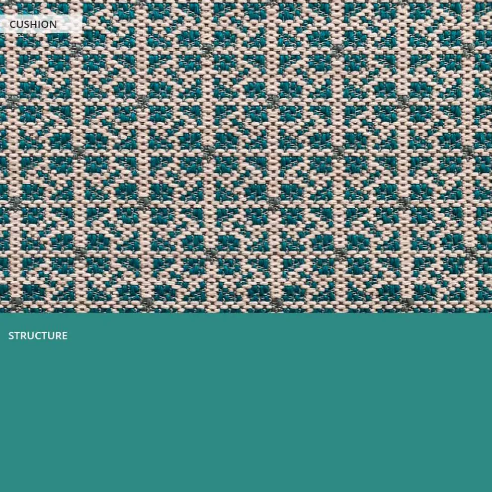 Metallsofa für den modernen Garten Hochwertige Made in Italy - Karol