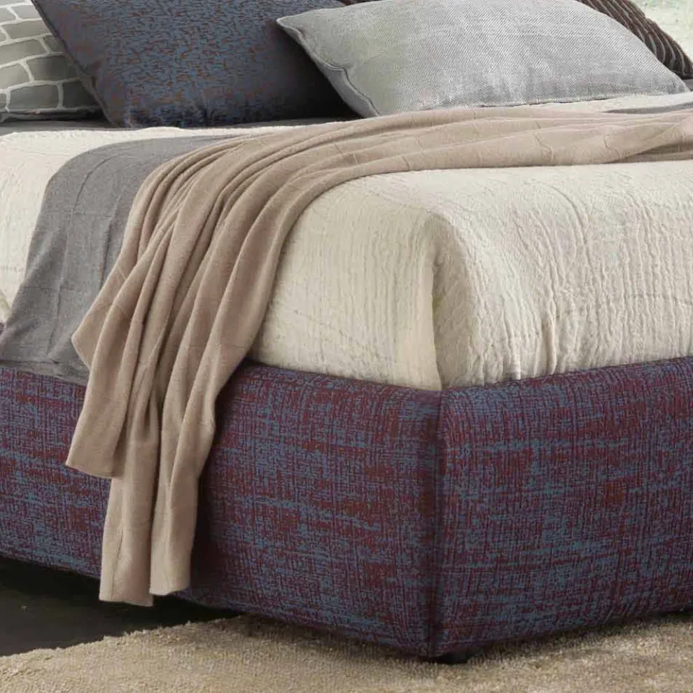 Modernes Doppelbett mit Bettcontainer, Gaya New von Bolzan