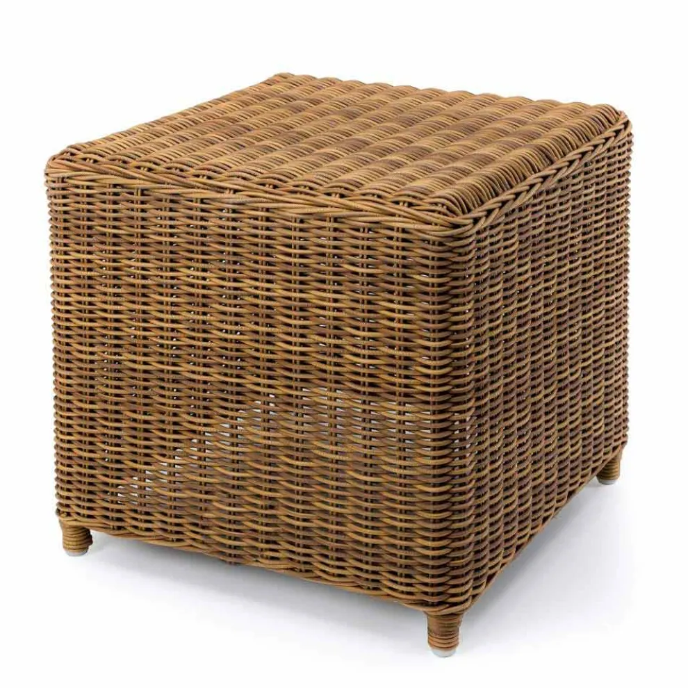 High Garden Beistelltisch aus gewebtem synthetischem Rattan - Yves