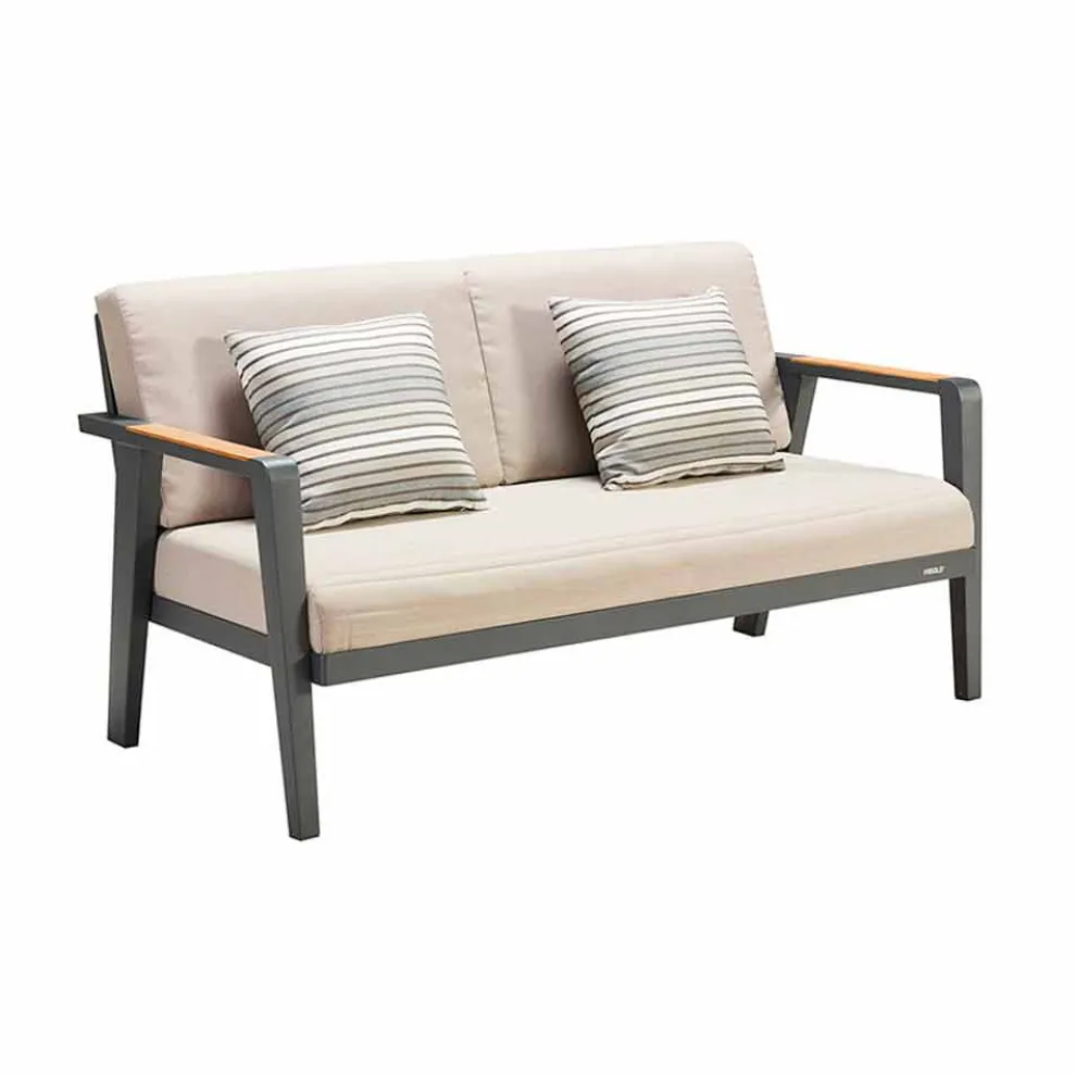 Garden Composition 2-Sitzer-Sofa, 2 Sessel und Couchtisch - Moira