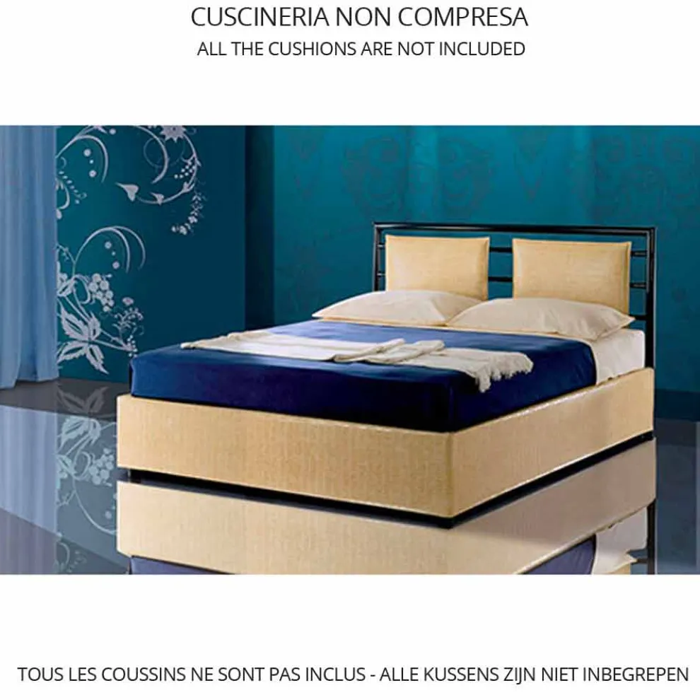 Dioniso Einzelbett aus Schmiedeeisen in Design