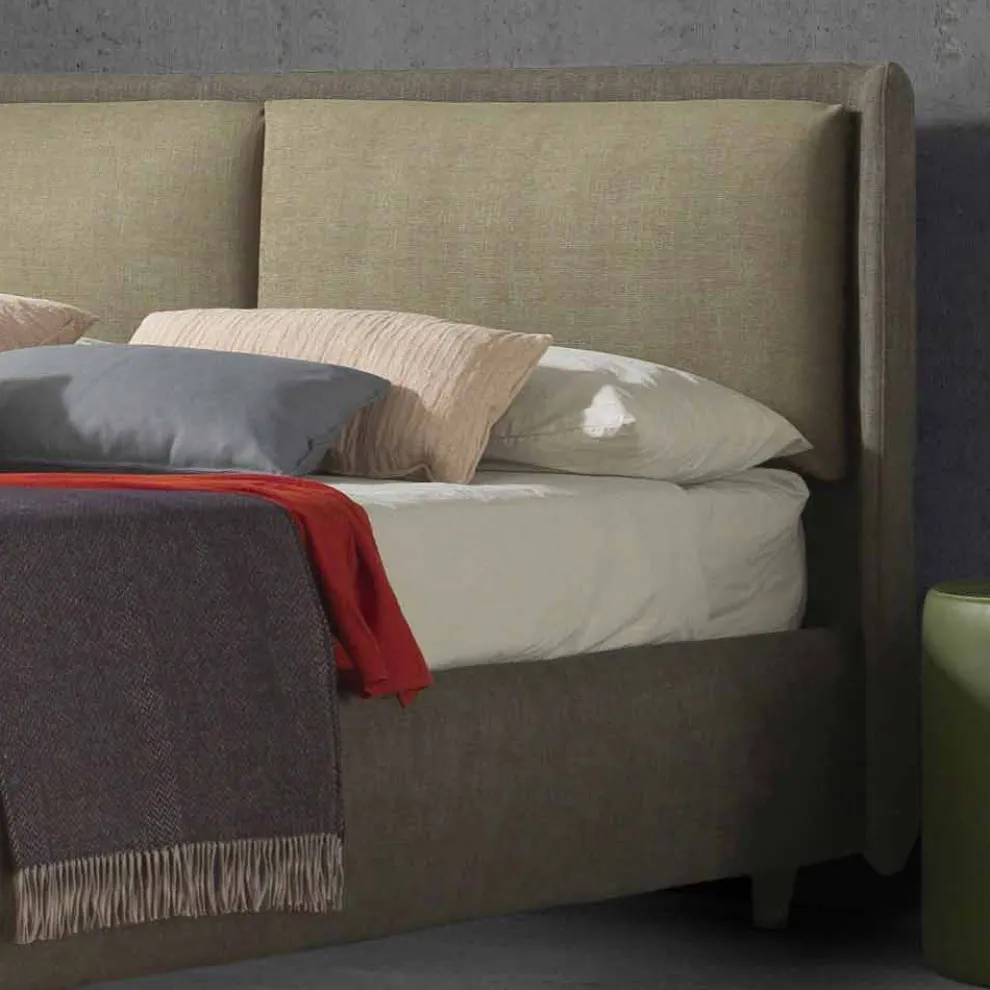 Modernes Doppelbett, ohne Bettcontainer, Kate von Bolzan