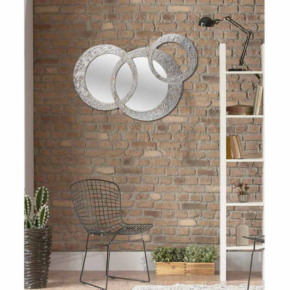 Moderner Wandspiegel Cortina von Viadurini Decor