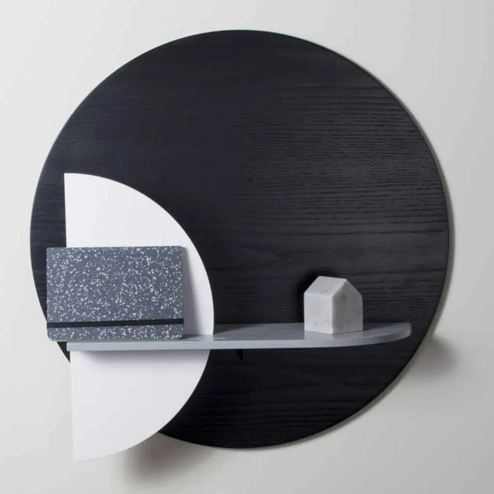 Design Regal in lackiertem Multilayer bestehend aus modularen Paneelen - Livia