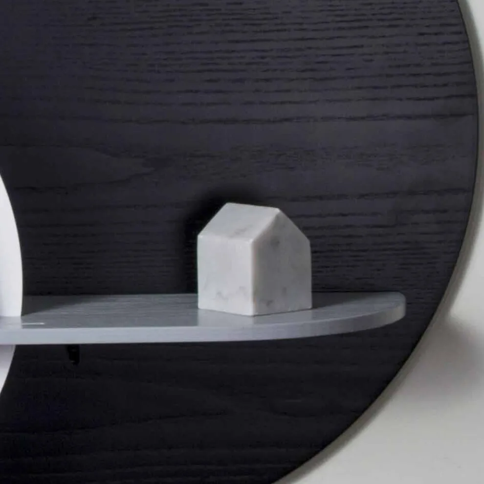 Design Regal in lackiertem Multilayer bestehend aus modularen Paneelen - Livia