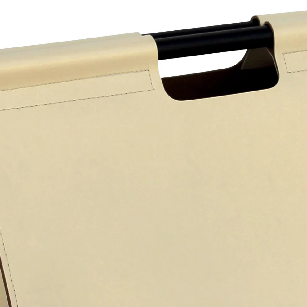 Brennholztasche aus Öko-Leder mit Rollen, hergestellt in Italien – Schnecke