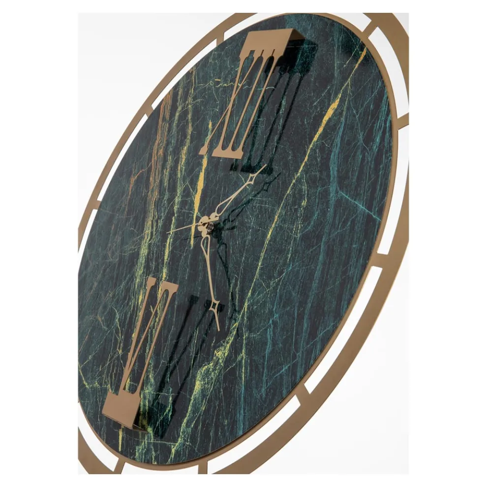 Uhr aus Eisen mit 3 Zeigern, hergestellt in Italien – Stern