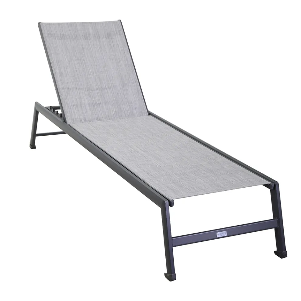 Outdoor-Liege aus Aluminium mit verschiedenen Oberflächen - Sheet