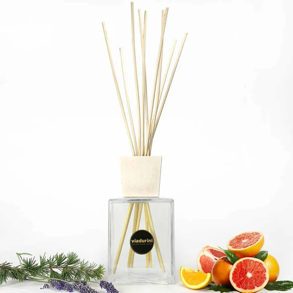 Weißes Leinen Raumduft 2,5 Lt mit Stäbchen - Cuoredifirenze