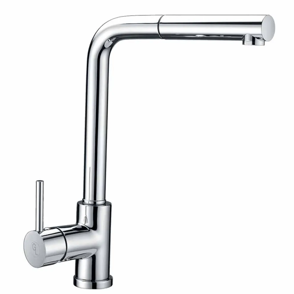 Waschtischmischer mit ABS-Handbrause Made in Italy - Kalid