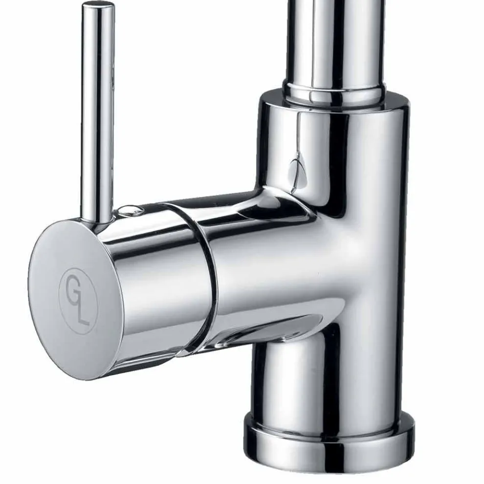 Waschtischmischer mit ABS-Handbrause Made in Italy - Kalid