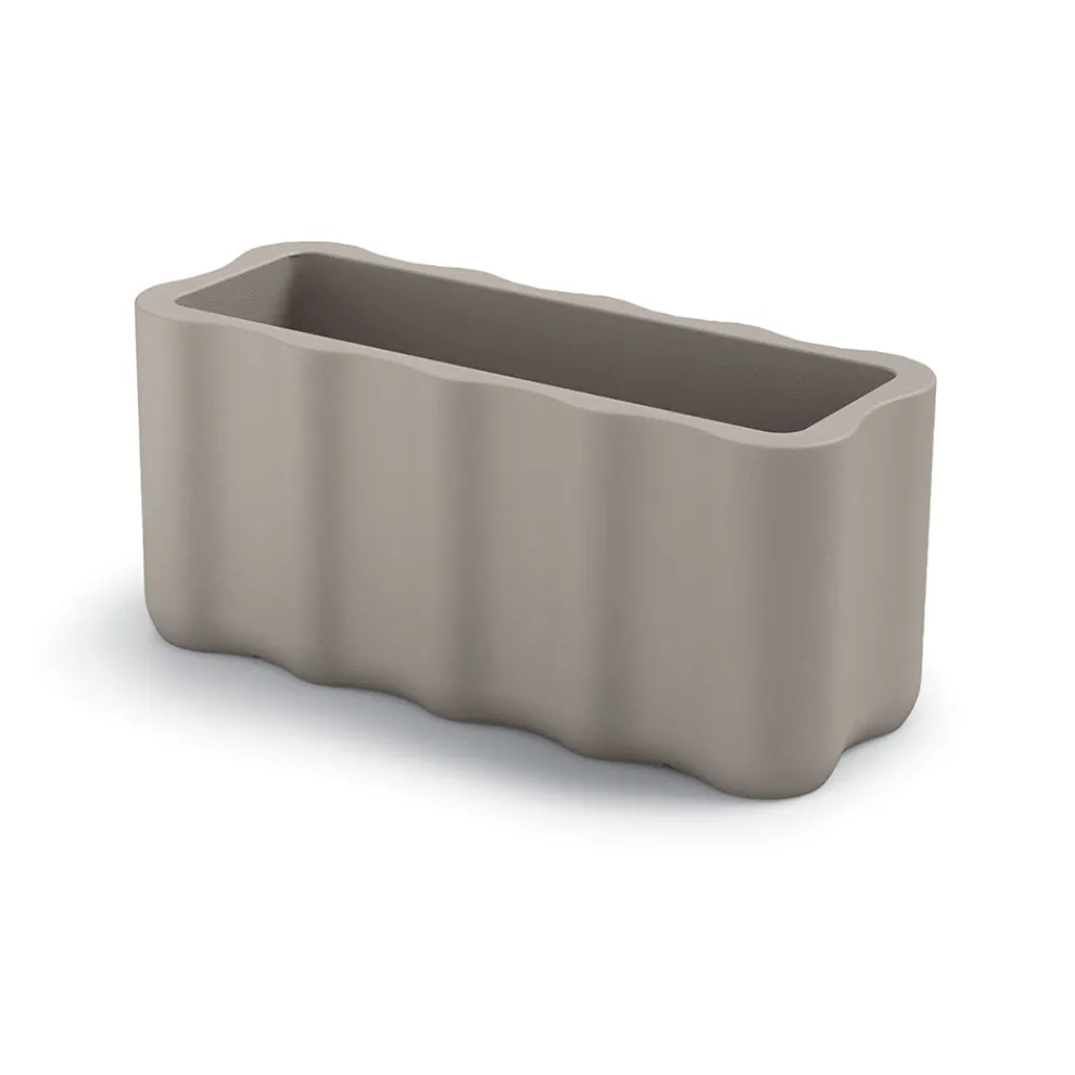 Outdoor-Vase aus farbigem Polyethylen Made in Italy - Messy