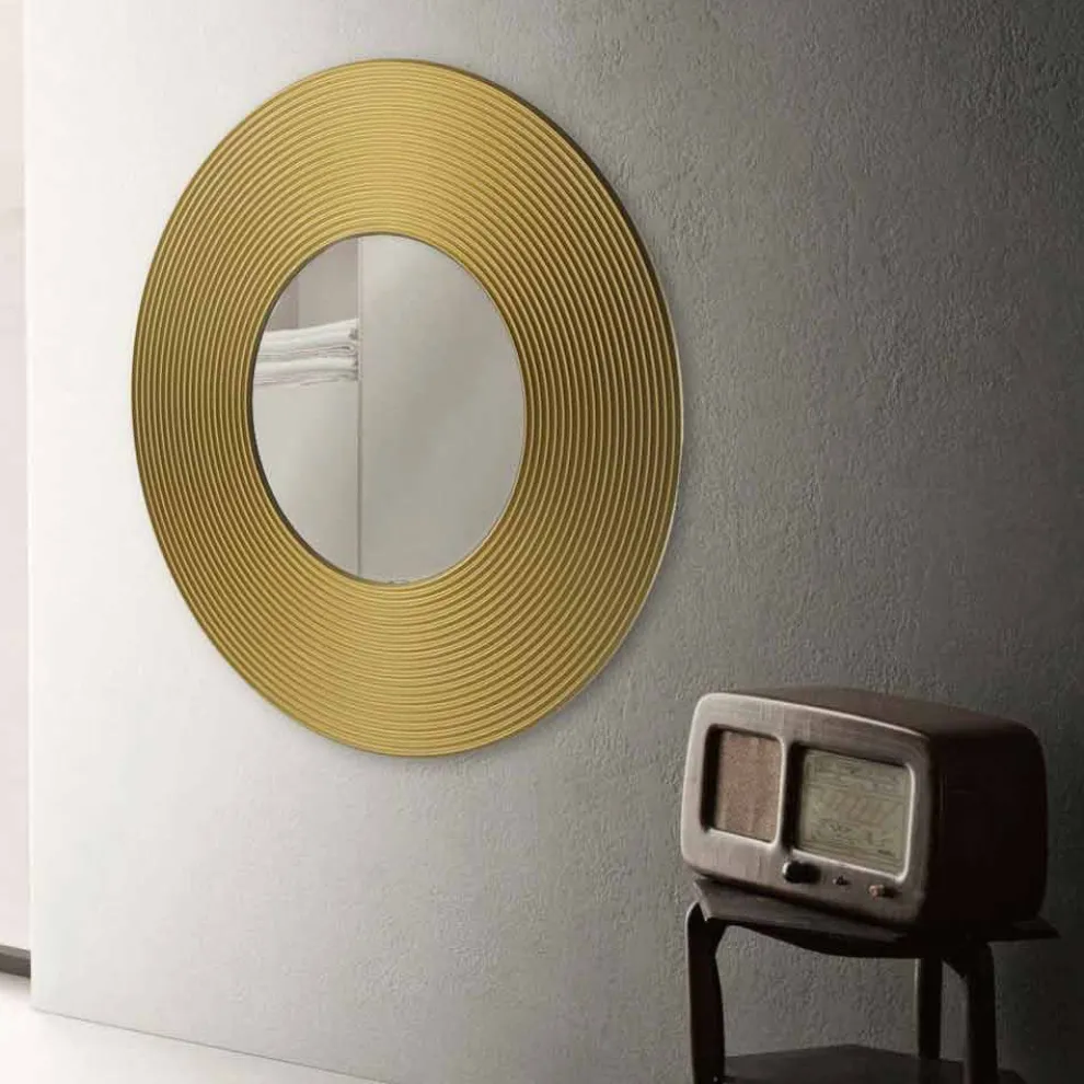 Runder Wandspiegel modernes Design Malva