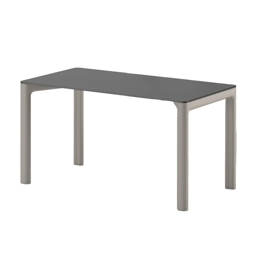 Design Esstisch aus HPL und farbigem Polyethylen Made in Italy - Jamala