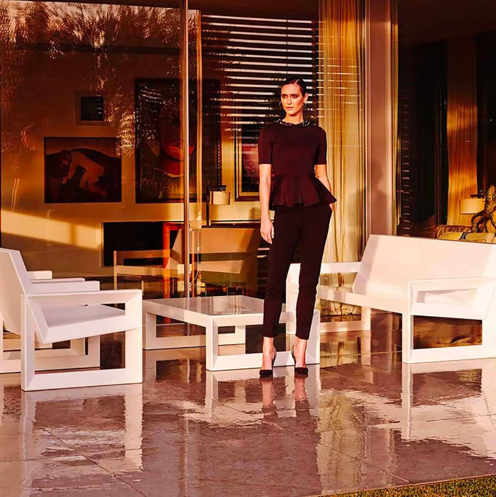 Modernes Design Outdoor Sofa Frame von Vondom aus Polyethylenharz