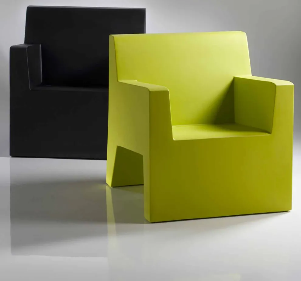 Moderner Gartensessel aus Polyethylenharz, Jut von Vondom