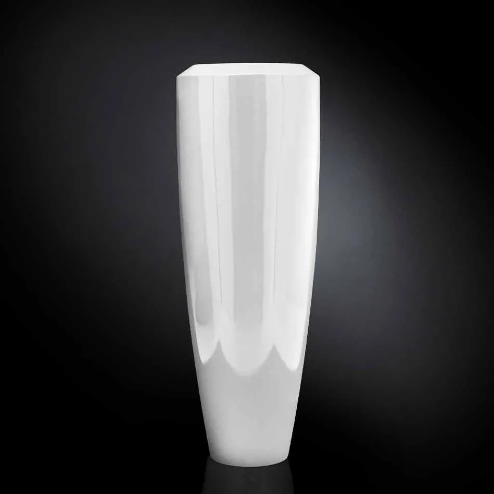 Hohe dekorative Innenvase aus Polyethylen Made in Italy - Capuano
