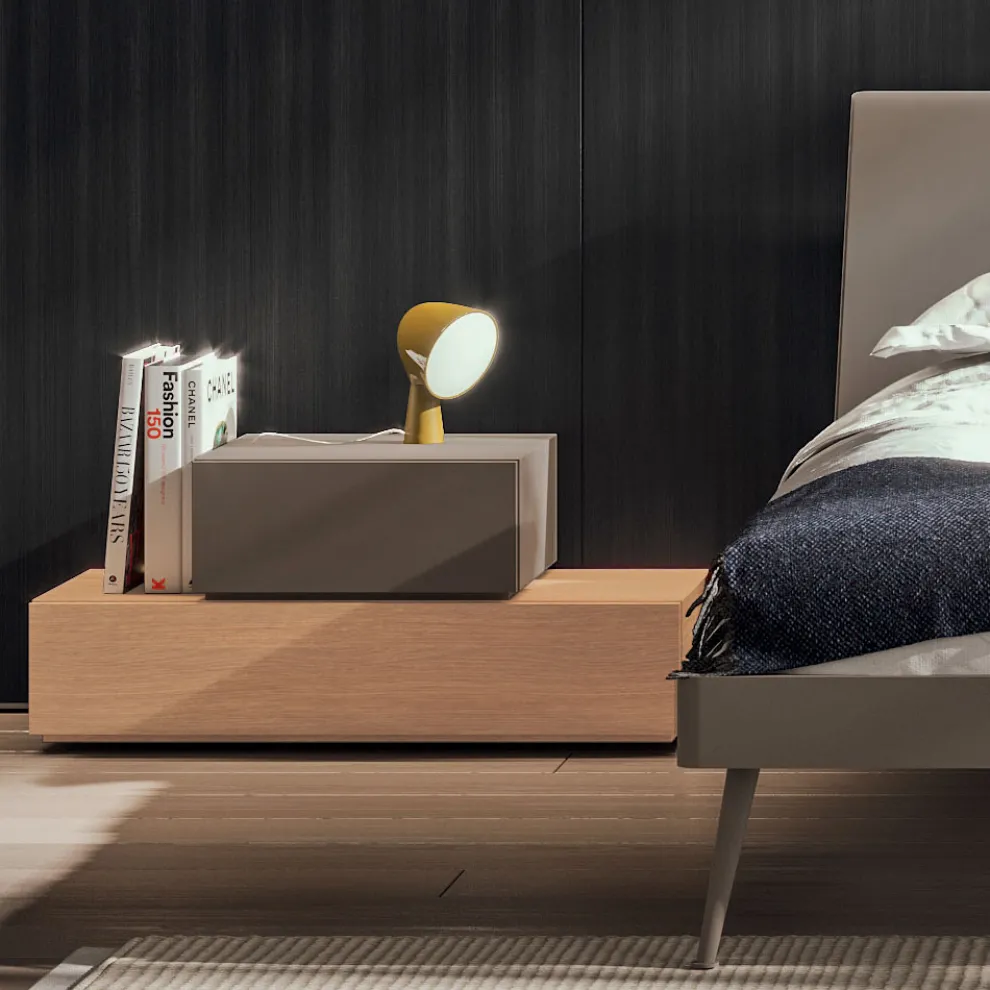 5-Elemente Schlafzimmermöbel im modernen Stil Made in Italy - Diamond
