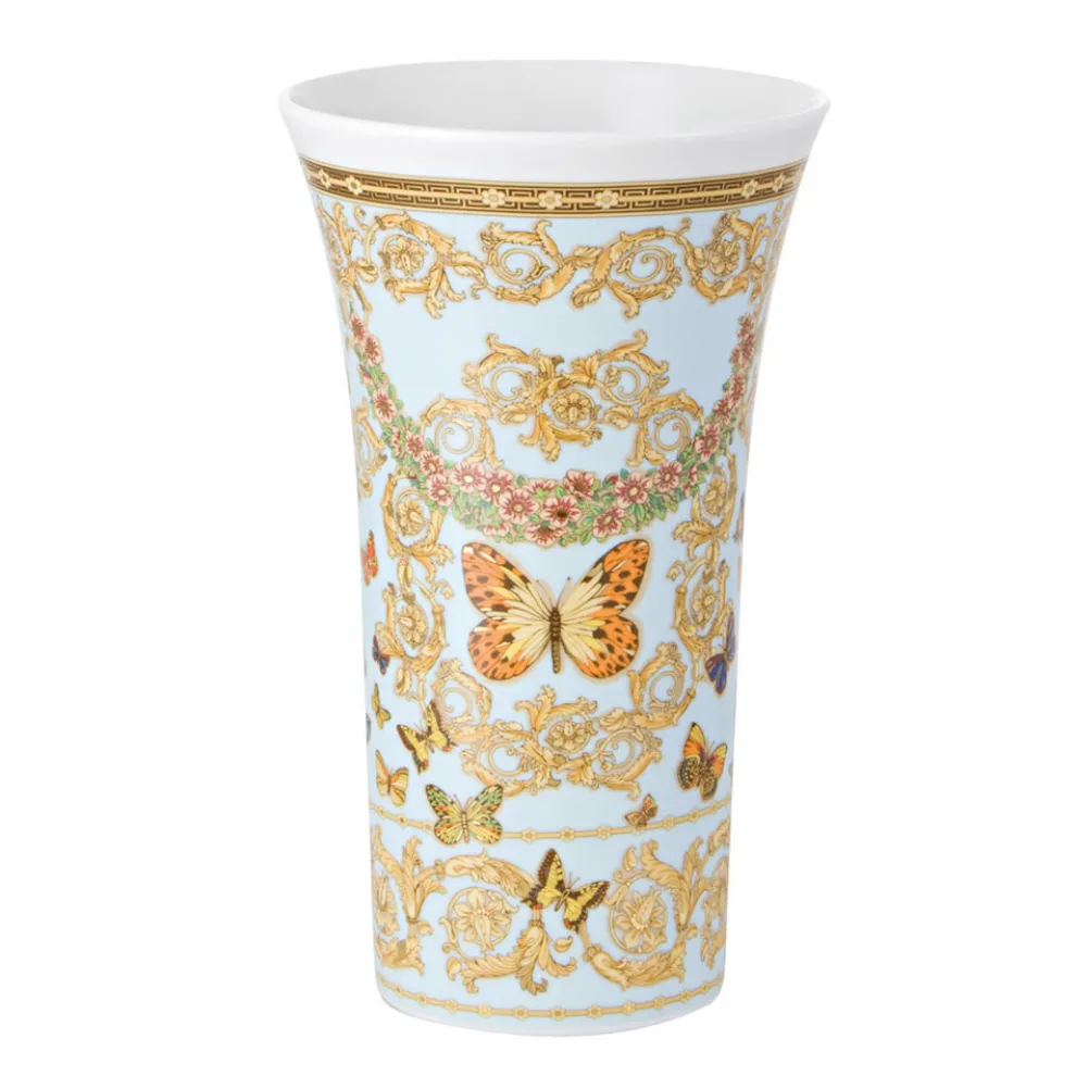Rosenthal Versace Le Jardin Porzellanvase mit Elementen der Natur - Barock