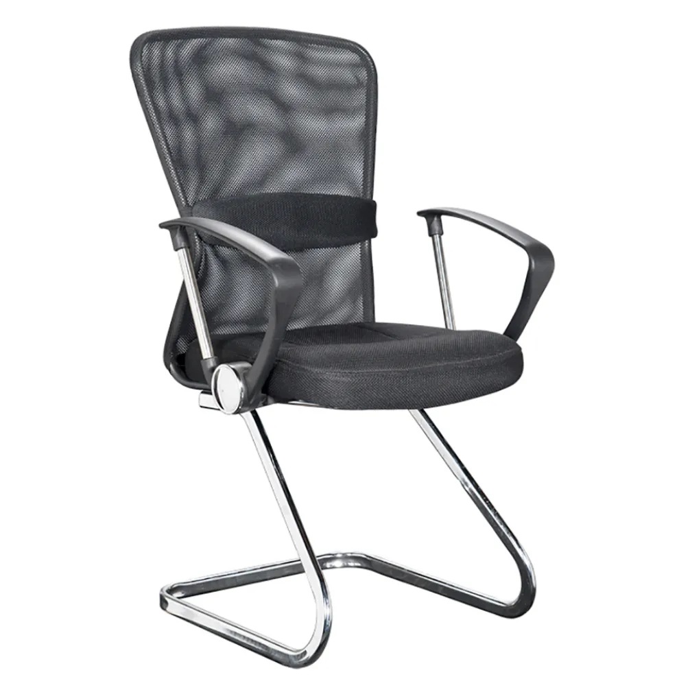 Sled Bürostuhl Armlehnen aus Stahl und Netzgewebe 2 Stück - Bicebeo