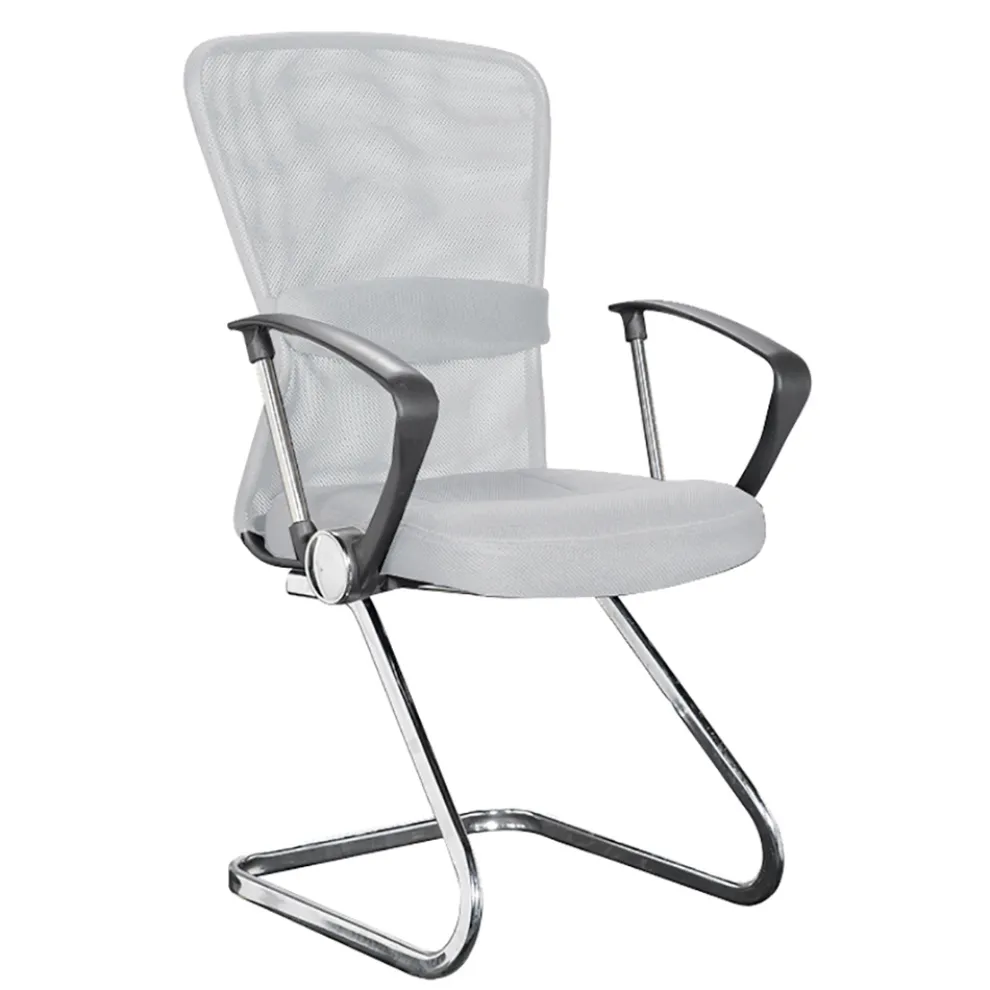 Sled Bürostuhl Armlehnen aus Stahl und Netzgewebe 2 Stück - Bicebeo