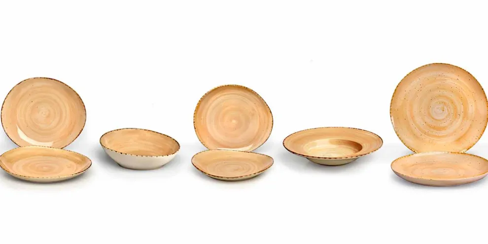 Set mit 20 modernen Farbtafeln Elegant Design Steinzeug - Simba