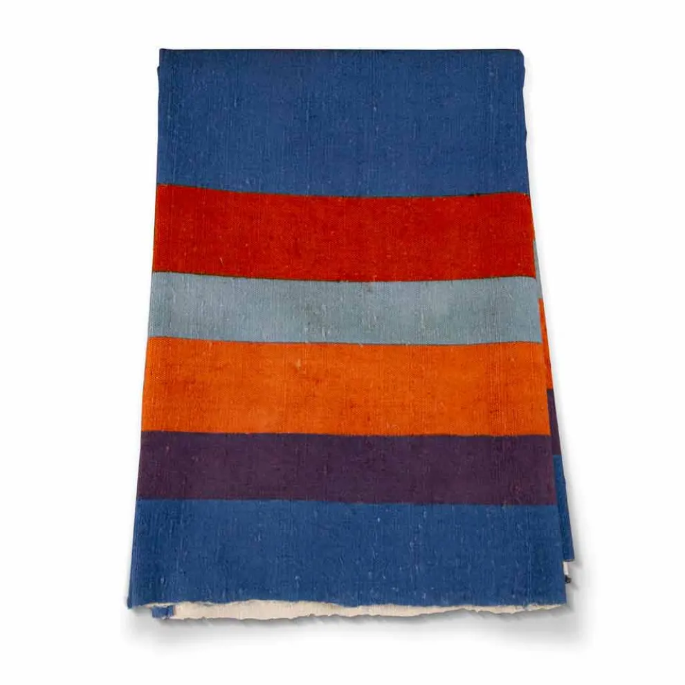 Tischläufer italienisches Design Produziert und handbemalt in Hanf Unikat