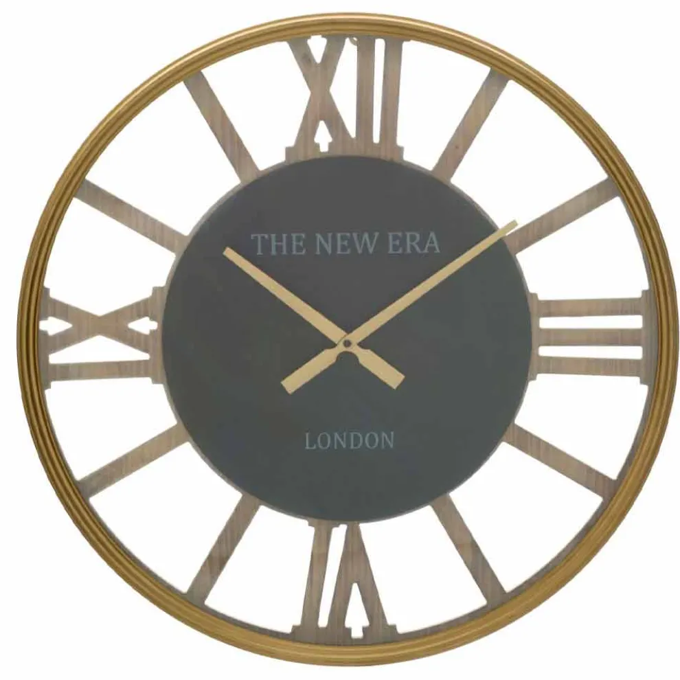 Runde Wanduhr Durchmesser 60 cm Design in MDF - Krizia