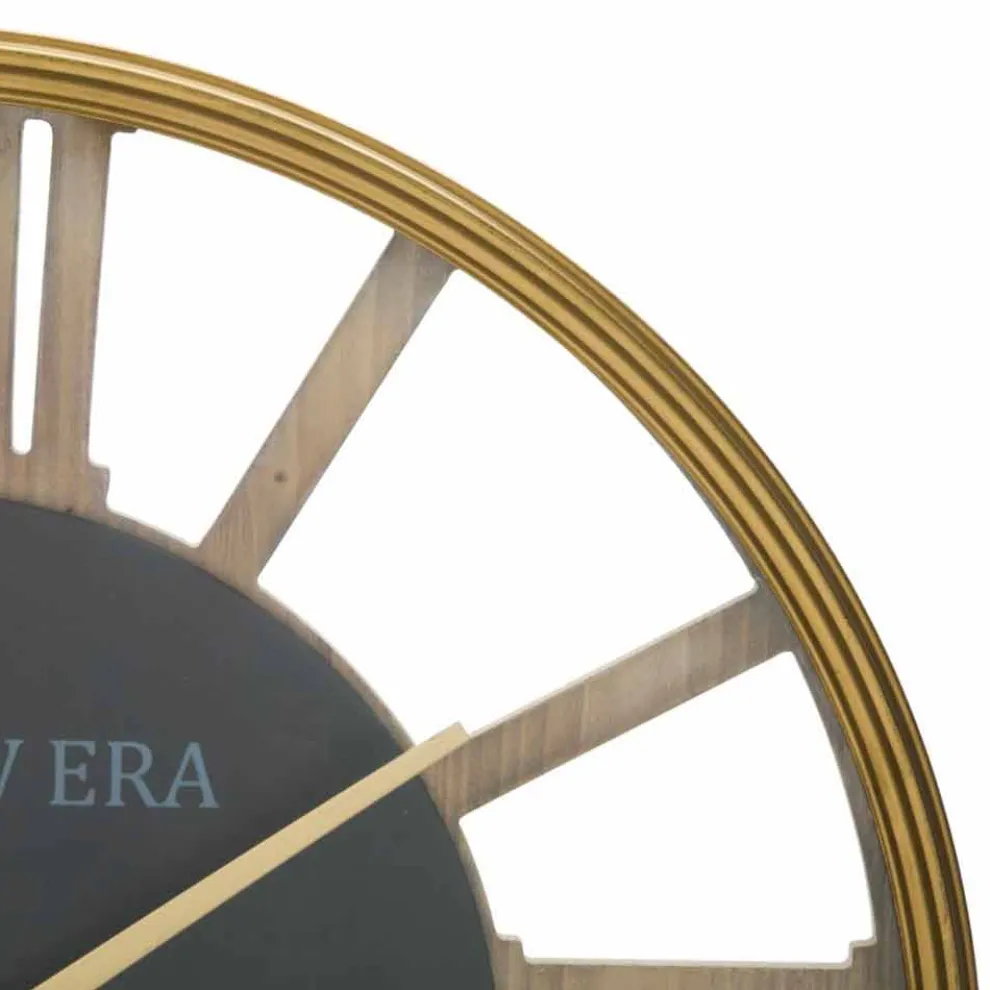 Runde Wanduhr Durchmesser 60 cm Design in MDF - Krizia