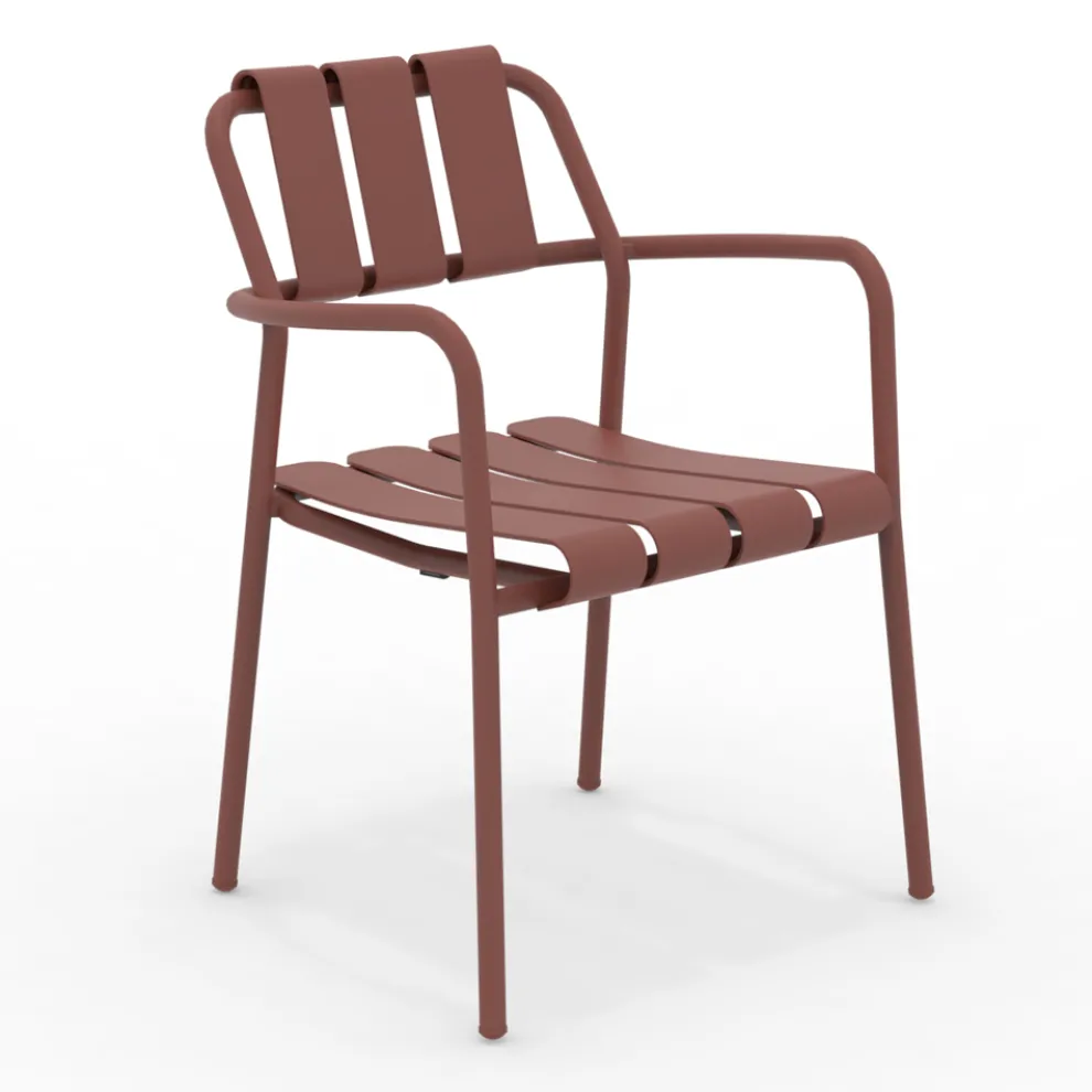 2er-Set Gartensessel komplett aus Aluminium - Resplendent