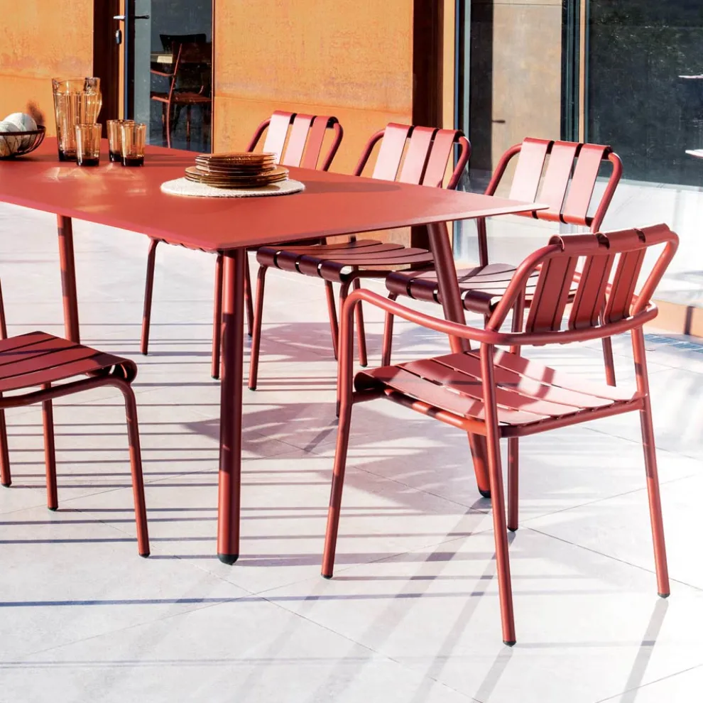 2er-Set Gartensessel komplett aus Aluminium - Resplendent