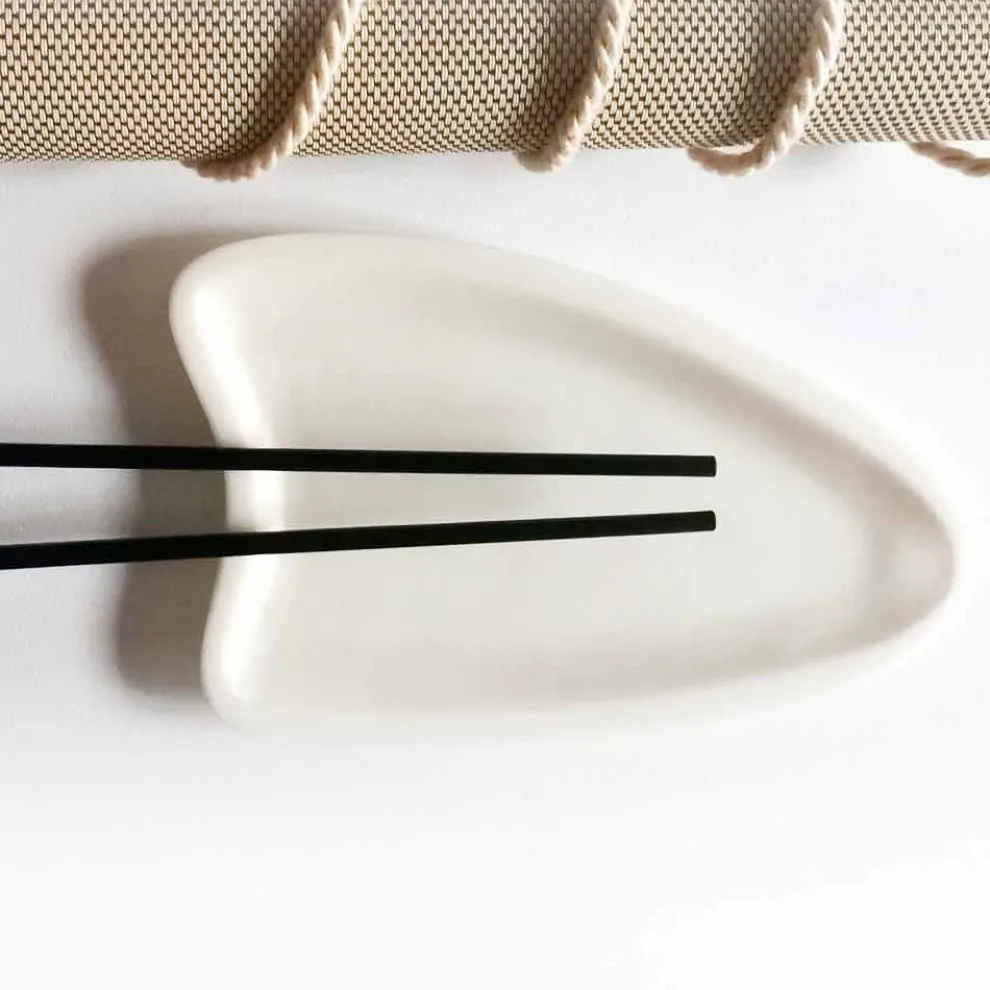 Handgefertigtes Küchentablett aus weißem Carrara-Marmor Made in Italy - Portos