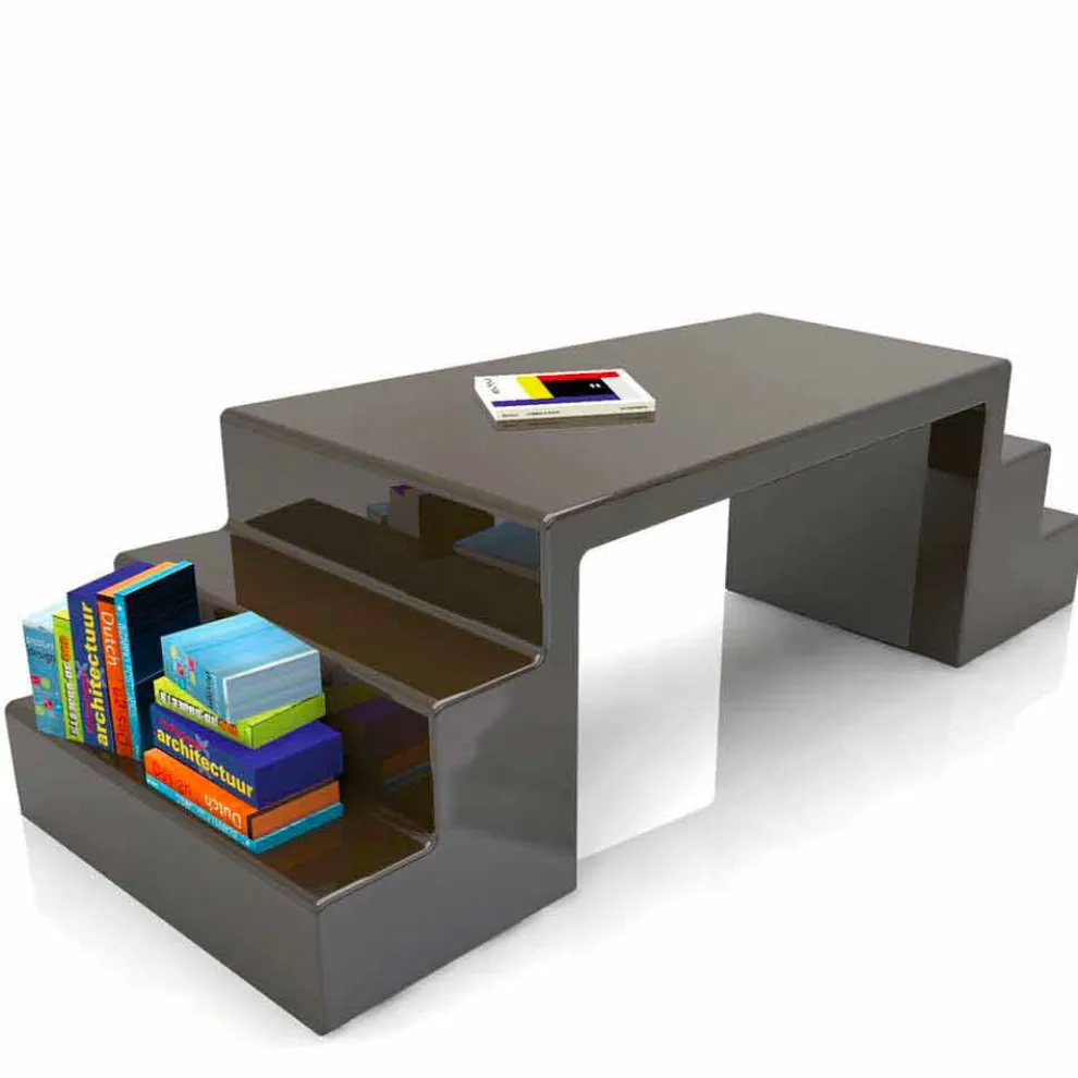 Moderner Schreibtisch Abbott weiß, grün oder moka