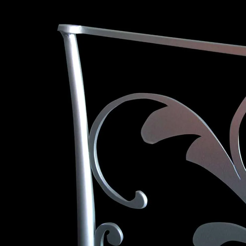 Mimosa Doppelbett aus Schmiedeeisen in Design