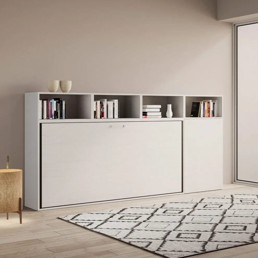 Einzel-Schrankbett in verschiedenen Zusammenstellungen – Kollaborativ