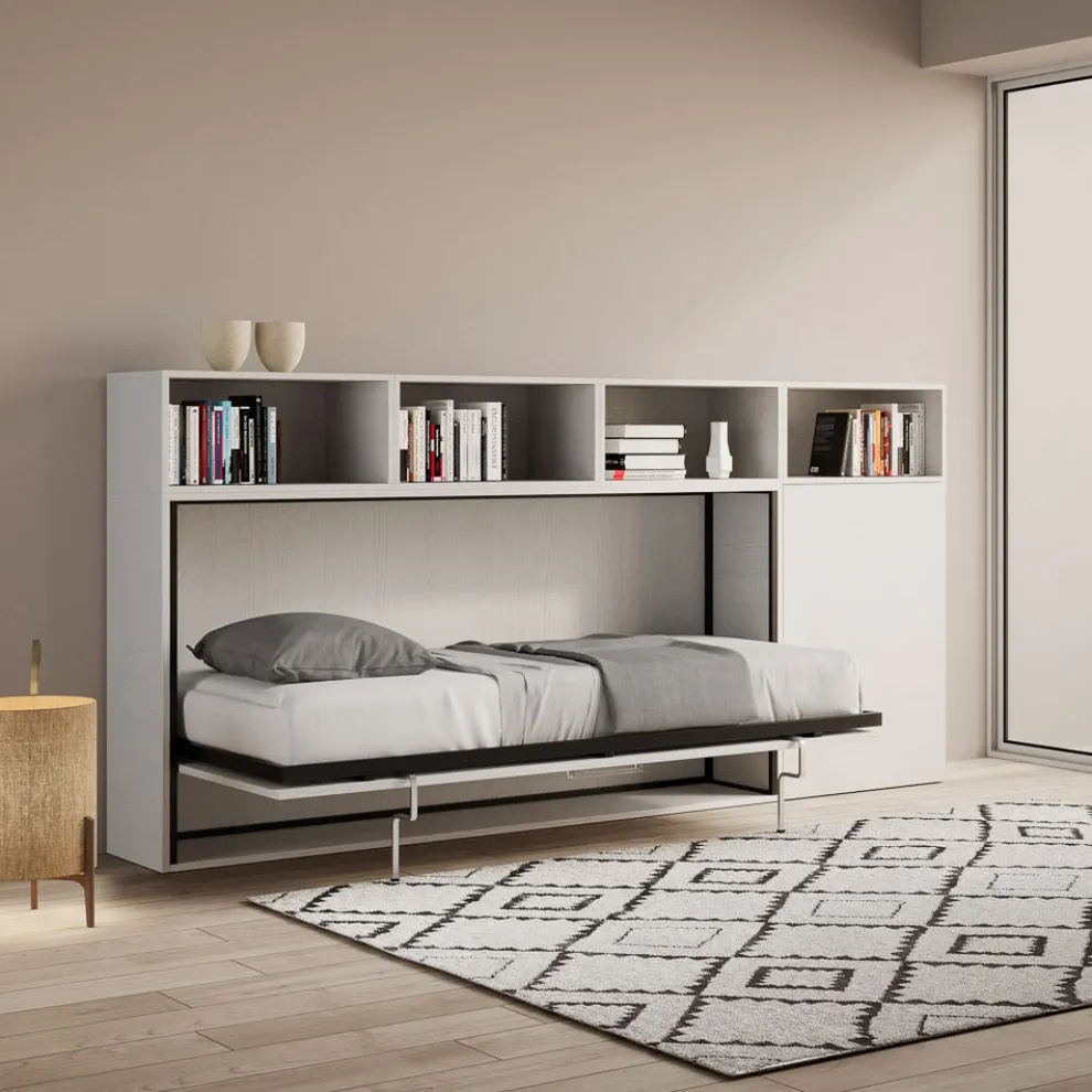 Einzel-Schrankbett in verschiedenen Zusammenstellungen – Kollaborativ