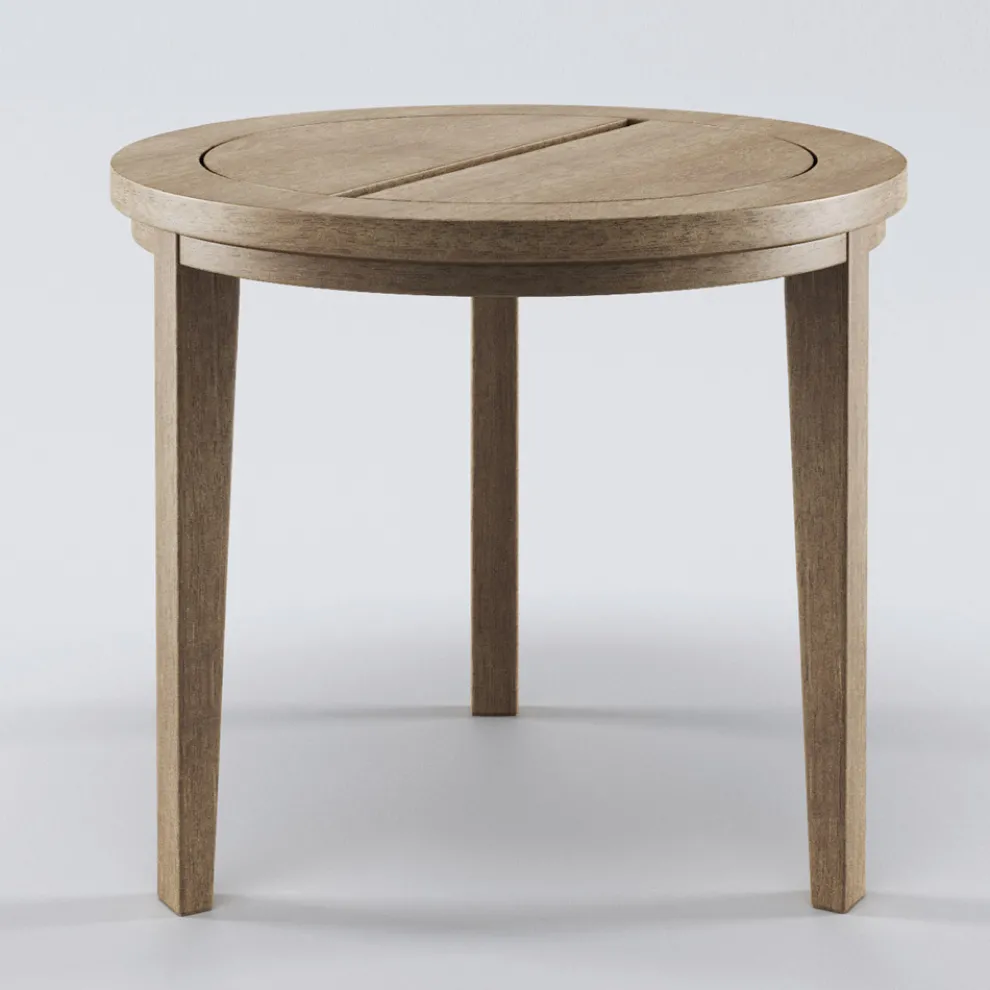 Couchtisch aus Teakholz für den Außenbereich, hergestellt in Italien - Briga