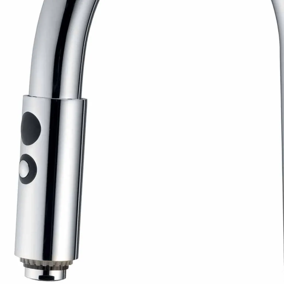 Küchenspülenmischer mit verstellbarem Schlauch und Handbrause Made in Italy - Cormo