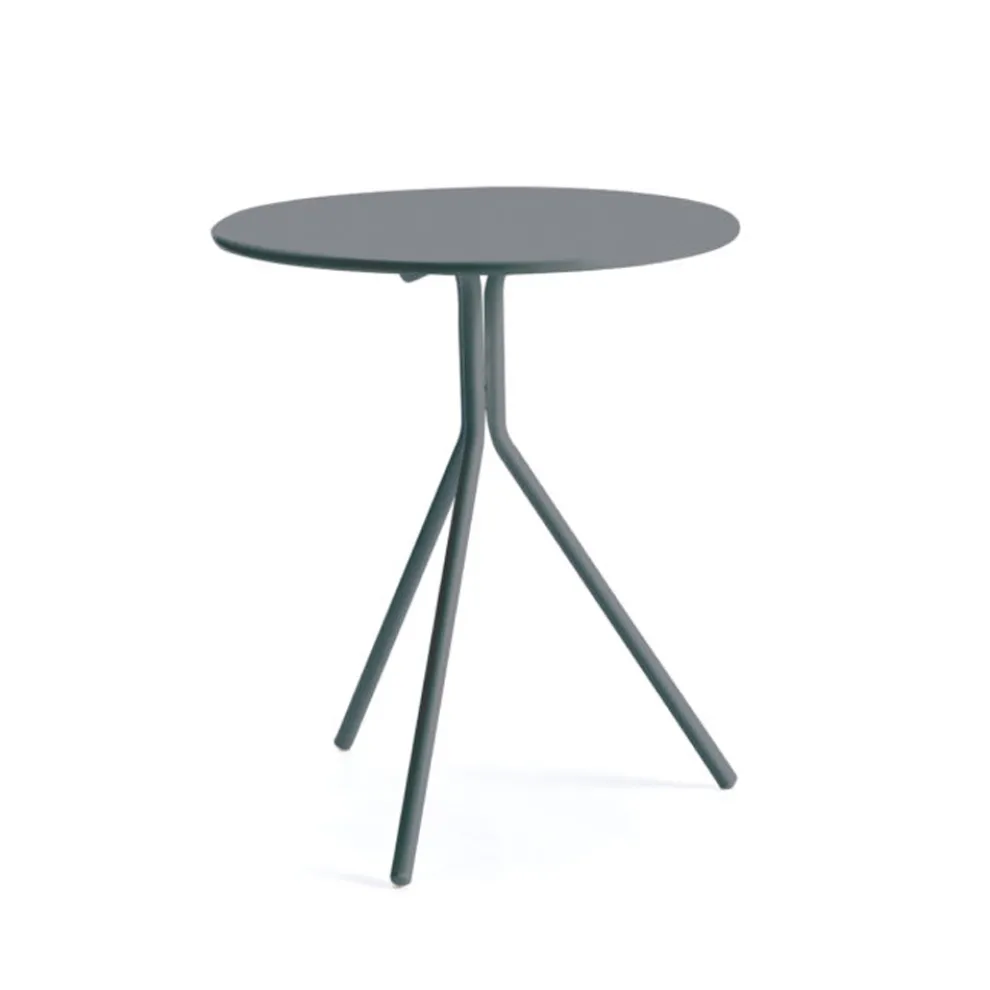 Runder Gartentisch aus verzinktem Stahl Made in Italy - Ralph