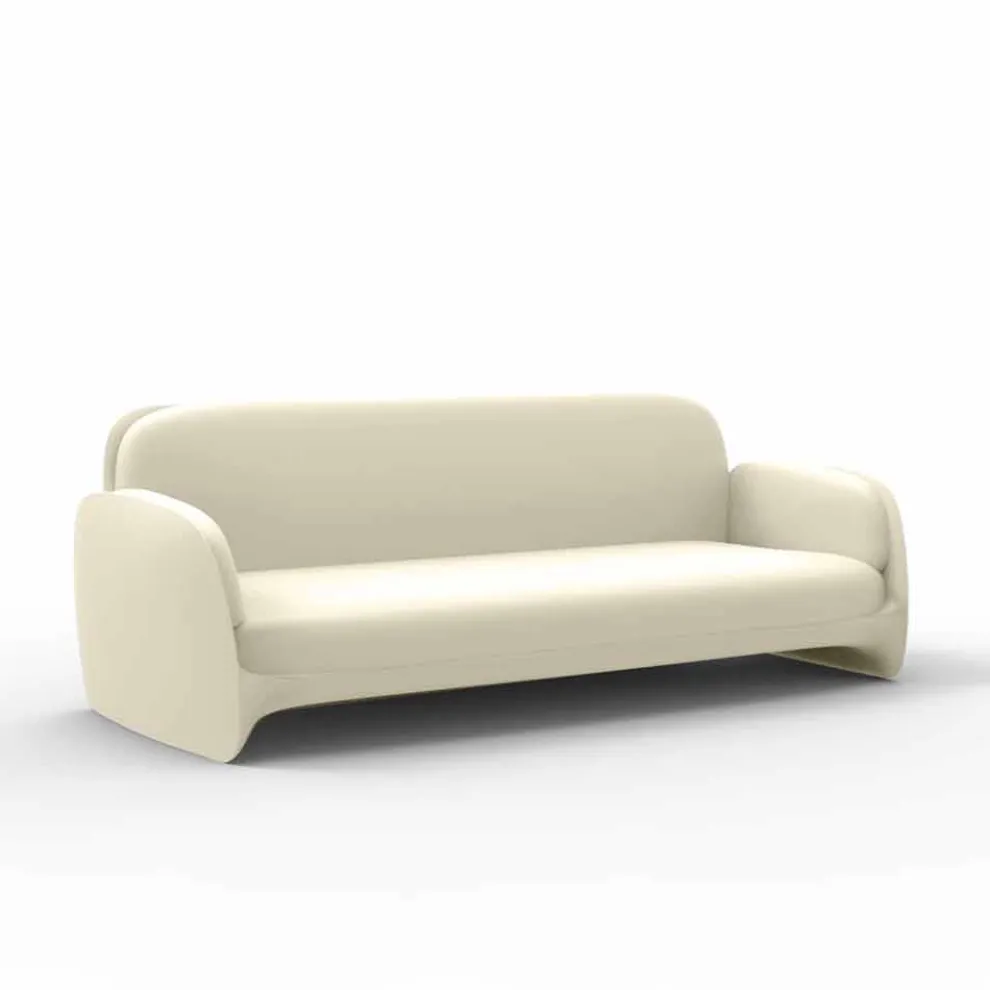 Modernes Gartensofa Pezzettina von Vondom aus Polyethylen