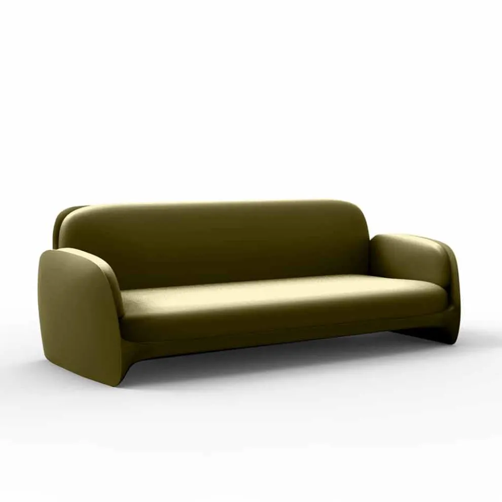 Modernes Gartensofa Pezzettina von Vondom aus Polyethylen