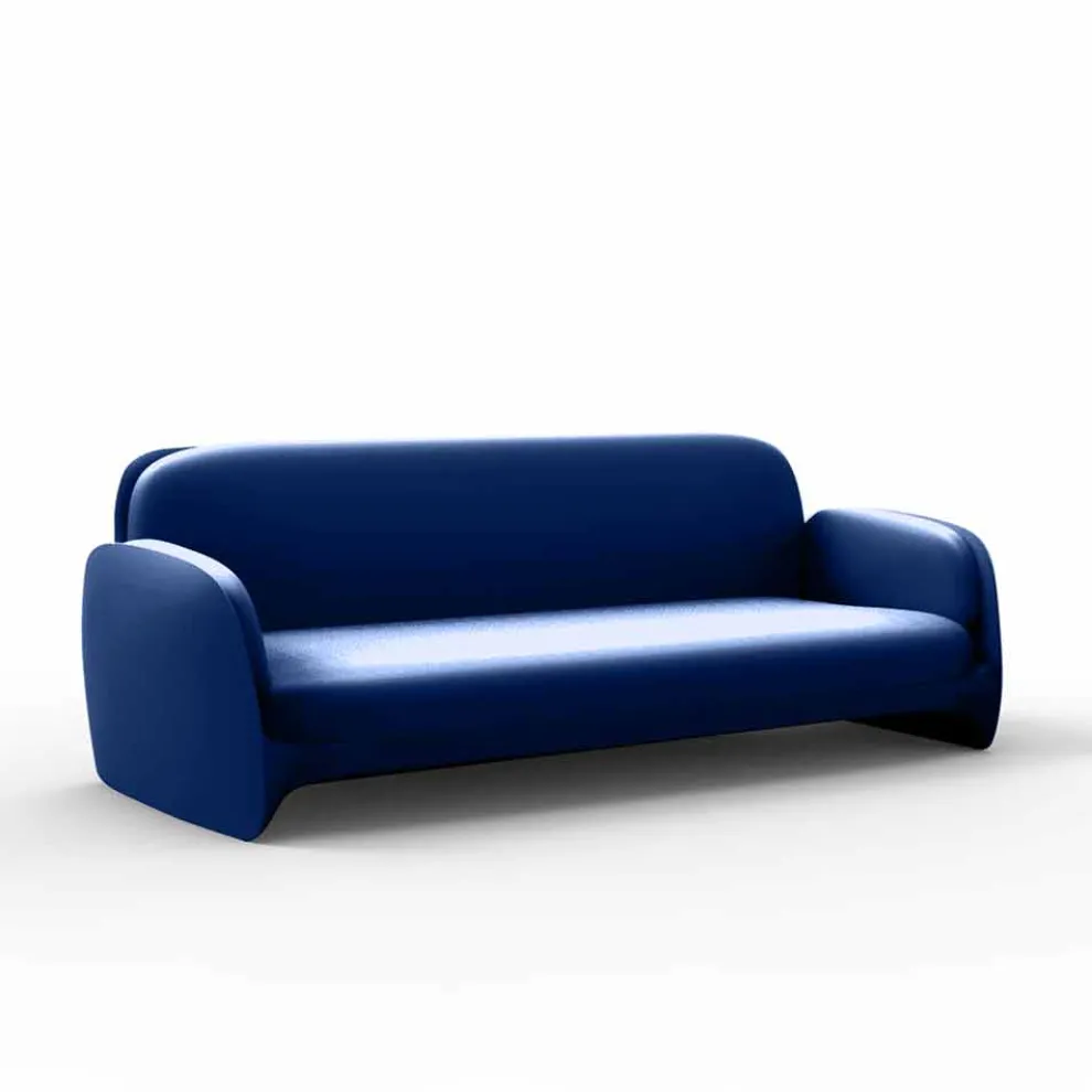 Modernes Gartensofa Pezzettina von Vondom aus Polyethylen