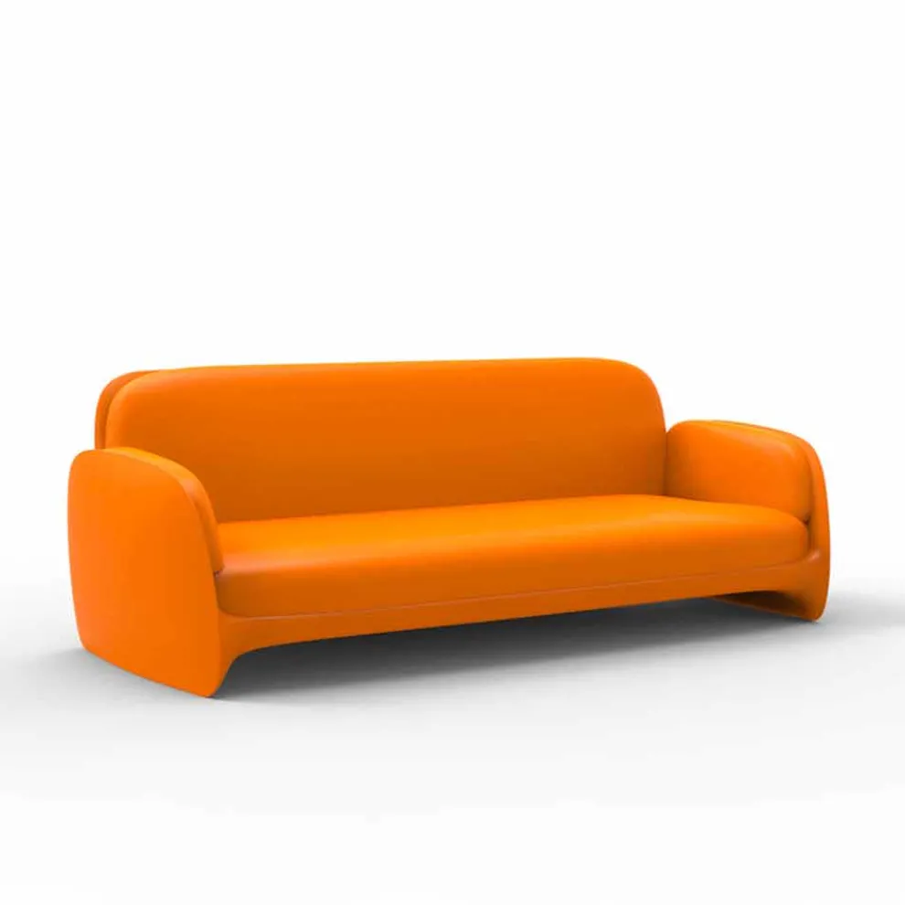 Modernes Gartensofa Pezzettina von Vondom aus Polyethylen