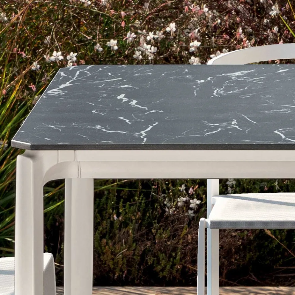 Tischplatte für den Garten-Esstisch aus Feinsteinzeug Made in Italy - Tarik